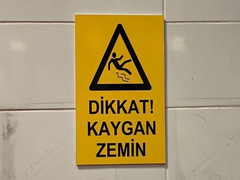 İş güvenliği levhaları